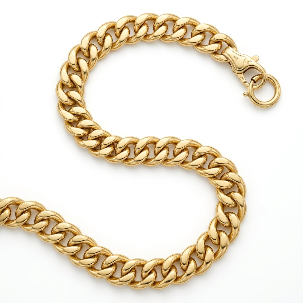The Statement Curb Link Chain 14k Yellow Gold