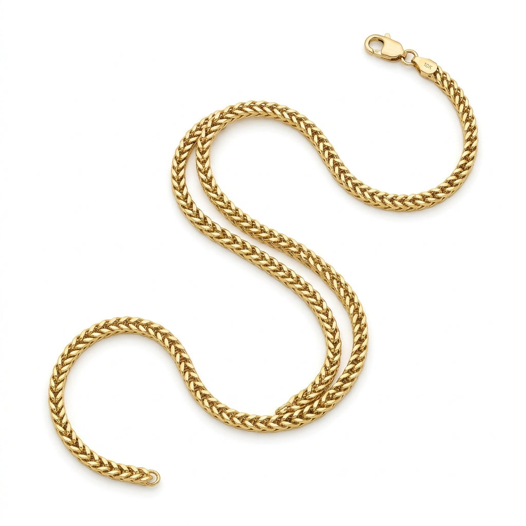 The Aurora Franco Chain 18k Yellow Gold