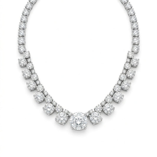 The Celestial Cascade Diamond Riviere