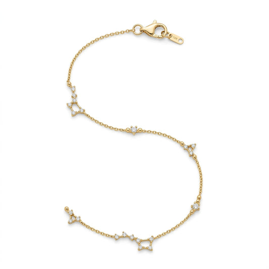 The Constellation Diamond Anklet