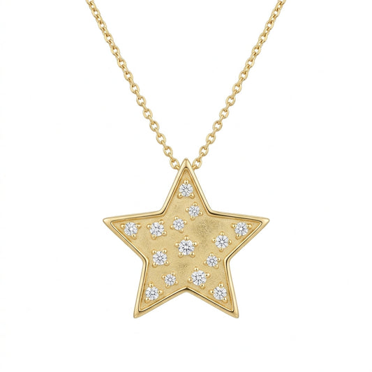 The Constellation Diamond Star Pendant