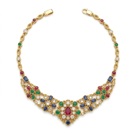 The Heritage Mixed Gemstone Necklace