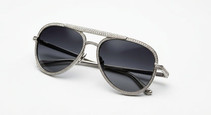 The Lumina Frost Aviators - 3/4 angle view
