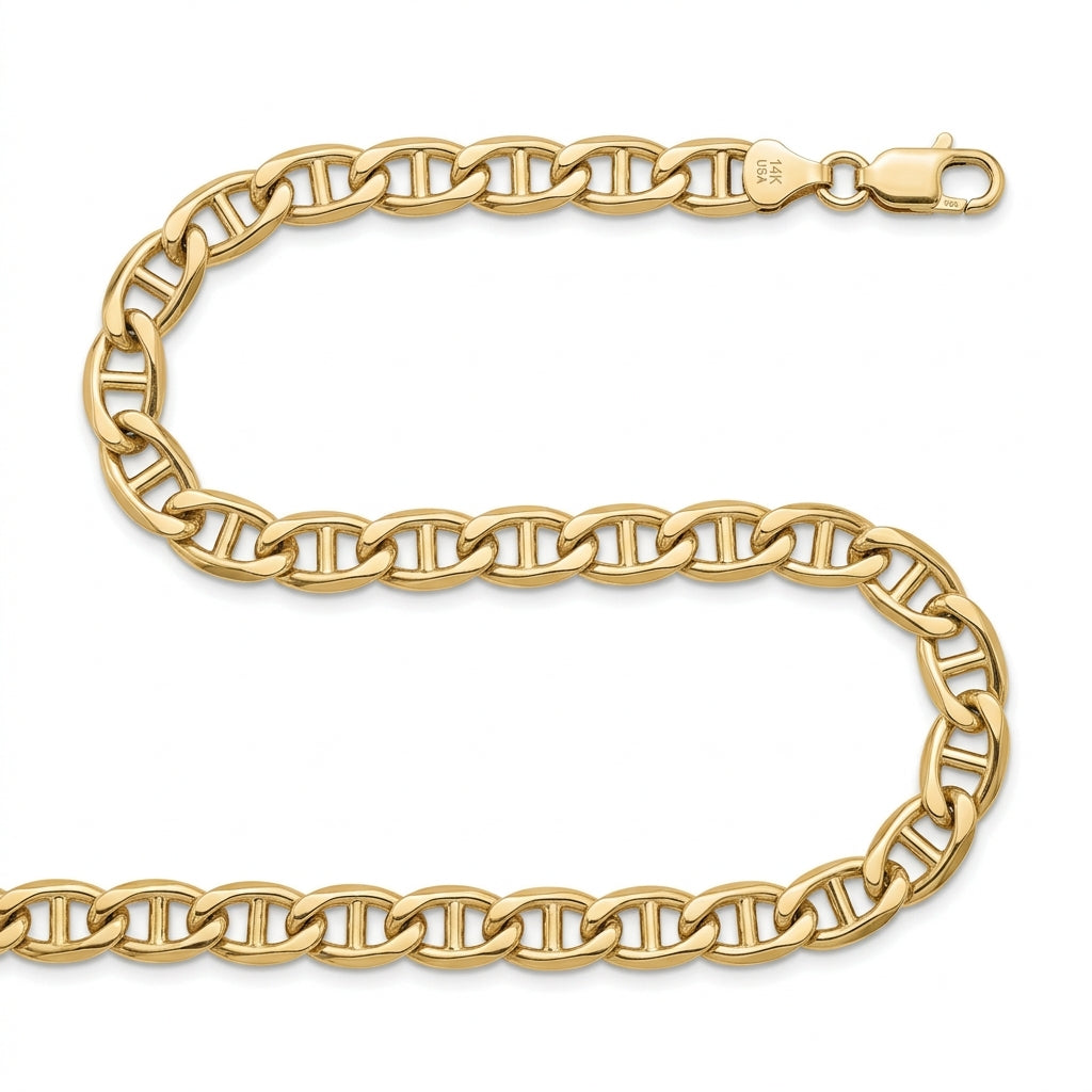The Mariner Anchor Link Chain 14k