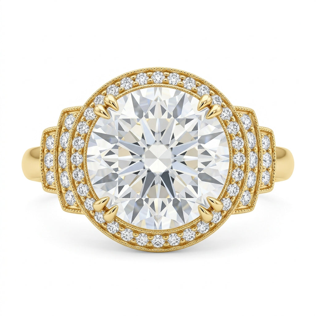 The Heritage Diamond Cocktail Ring