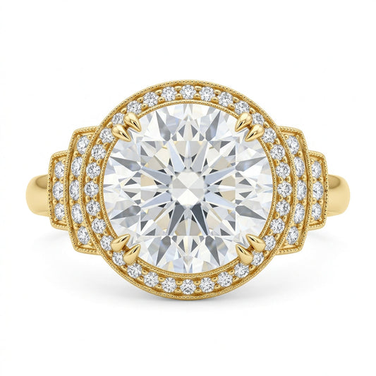 The Heritage Diamond Cocktail Ring