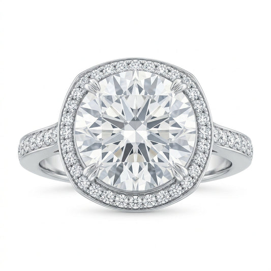Diamond Knife-Edge Eternity Ring