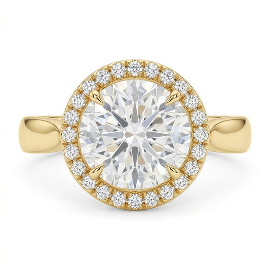 The Celestial East-West Oval Ring