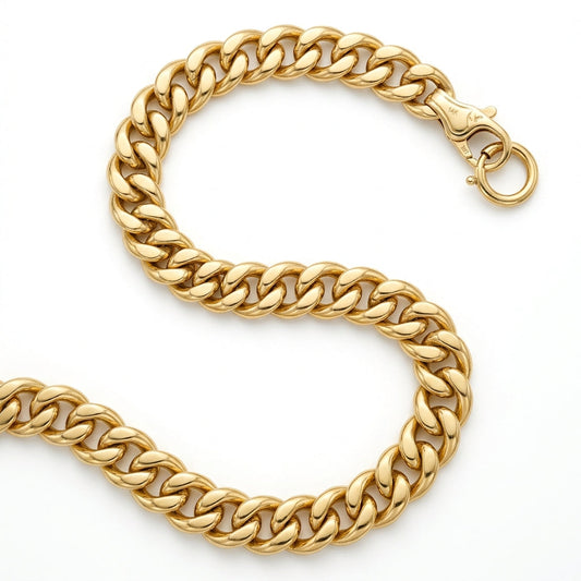The Statement Curb Link Chain 14k Yellow Gold