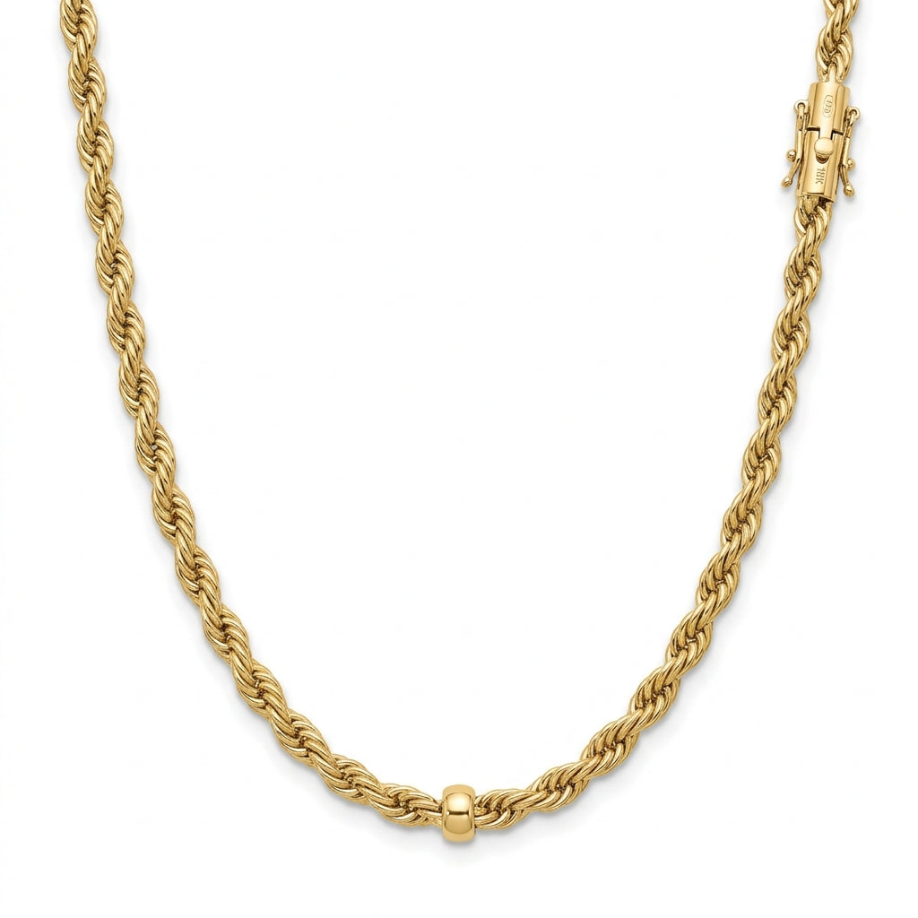 The Verona Twisted Rope Necklace
